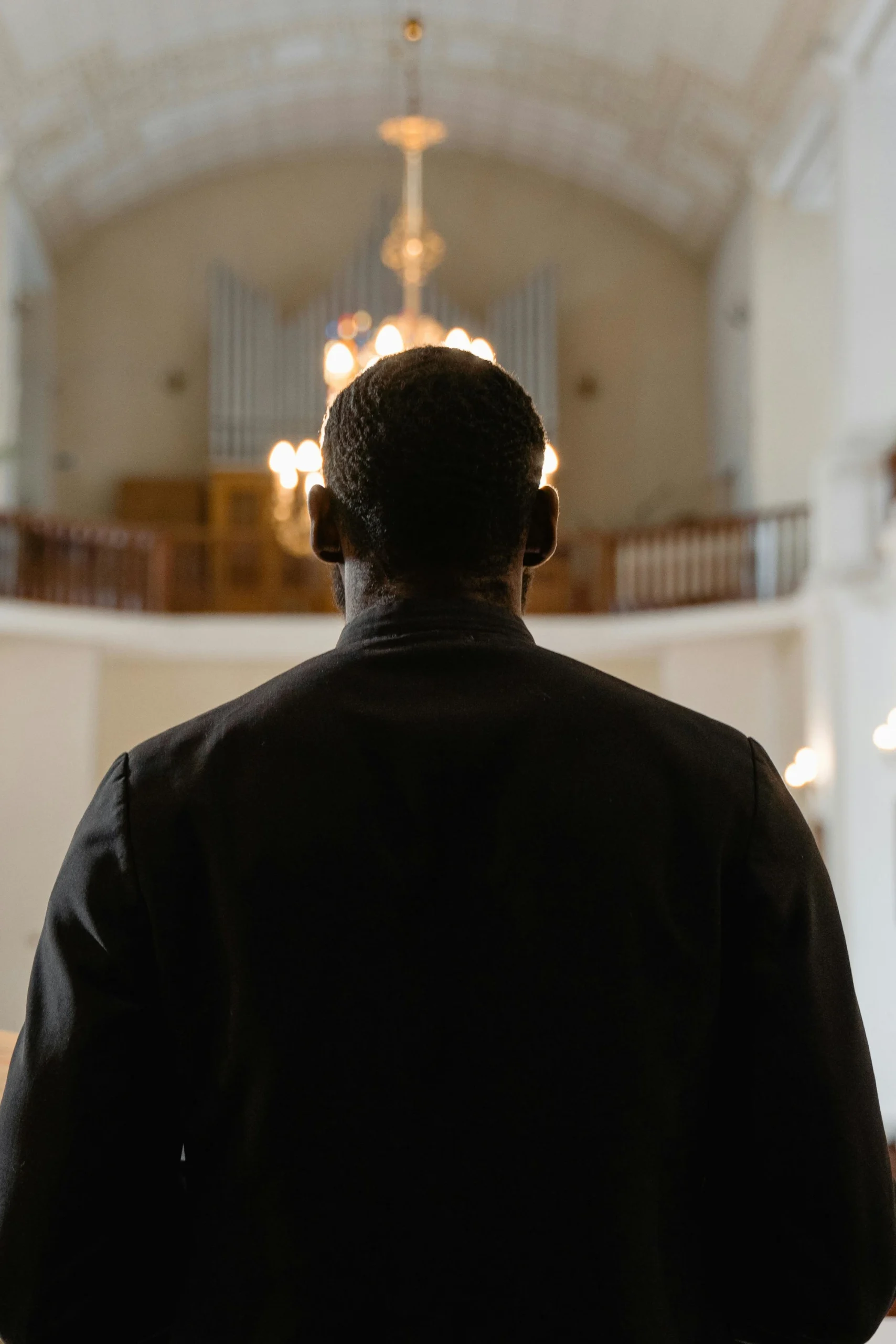 pastor in church